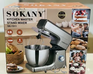 Sokany 8l Stand Mixer – Powerful, Spacious Perfect for Your Kitchen!