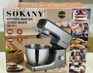 Sokany 8l Stand Mixer – Powerful, Spacious Perfect for Your Kitchen!