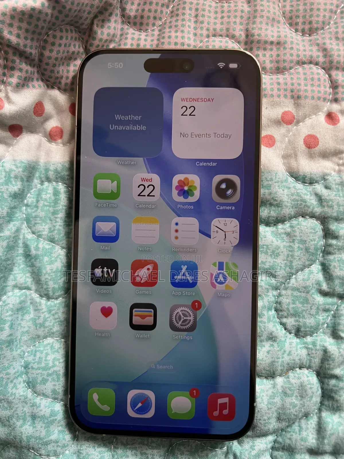 New Apple iPhone 13 Pro Max 256 GB Blue