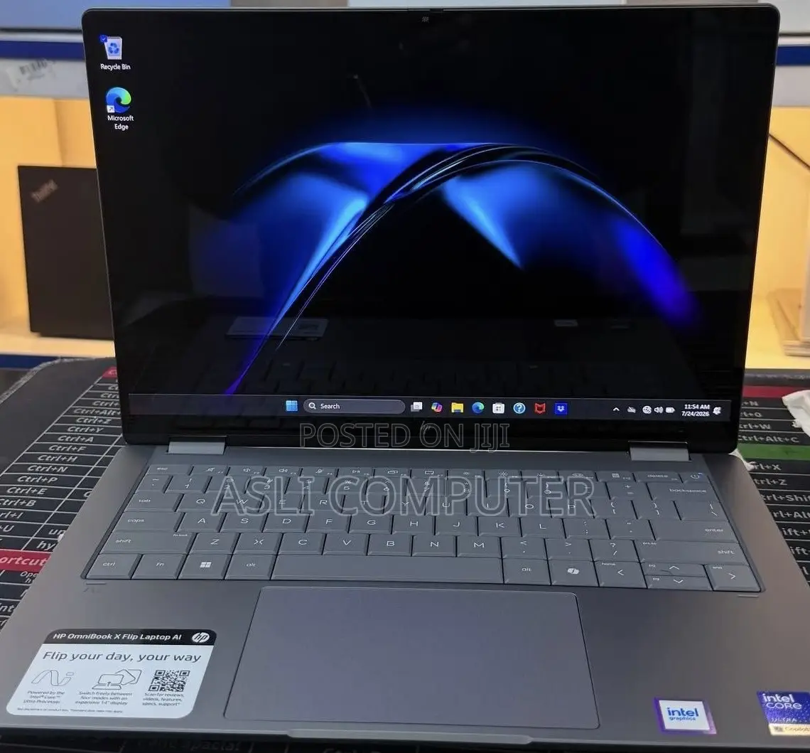 New Laptop HP OmniBook X Flip 14" 16GB Intel Core Ultra 7 SSD 1T