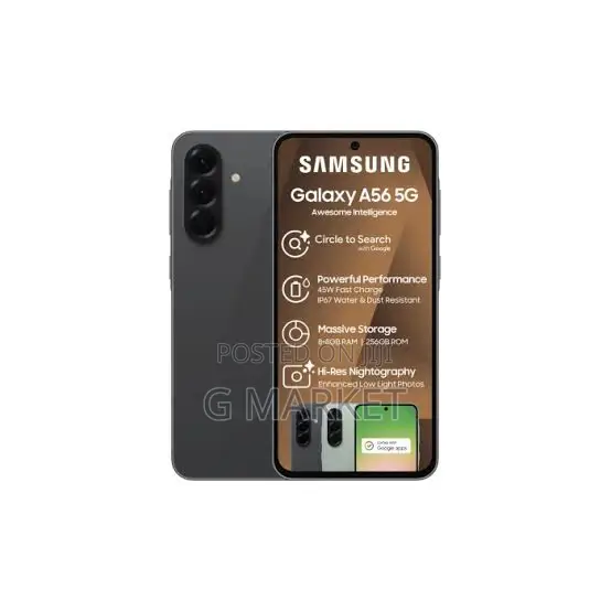 New Samsung Galaxy A56 128 GB Black
