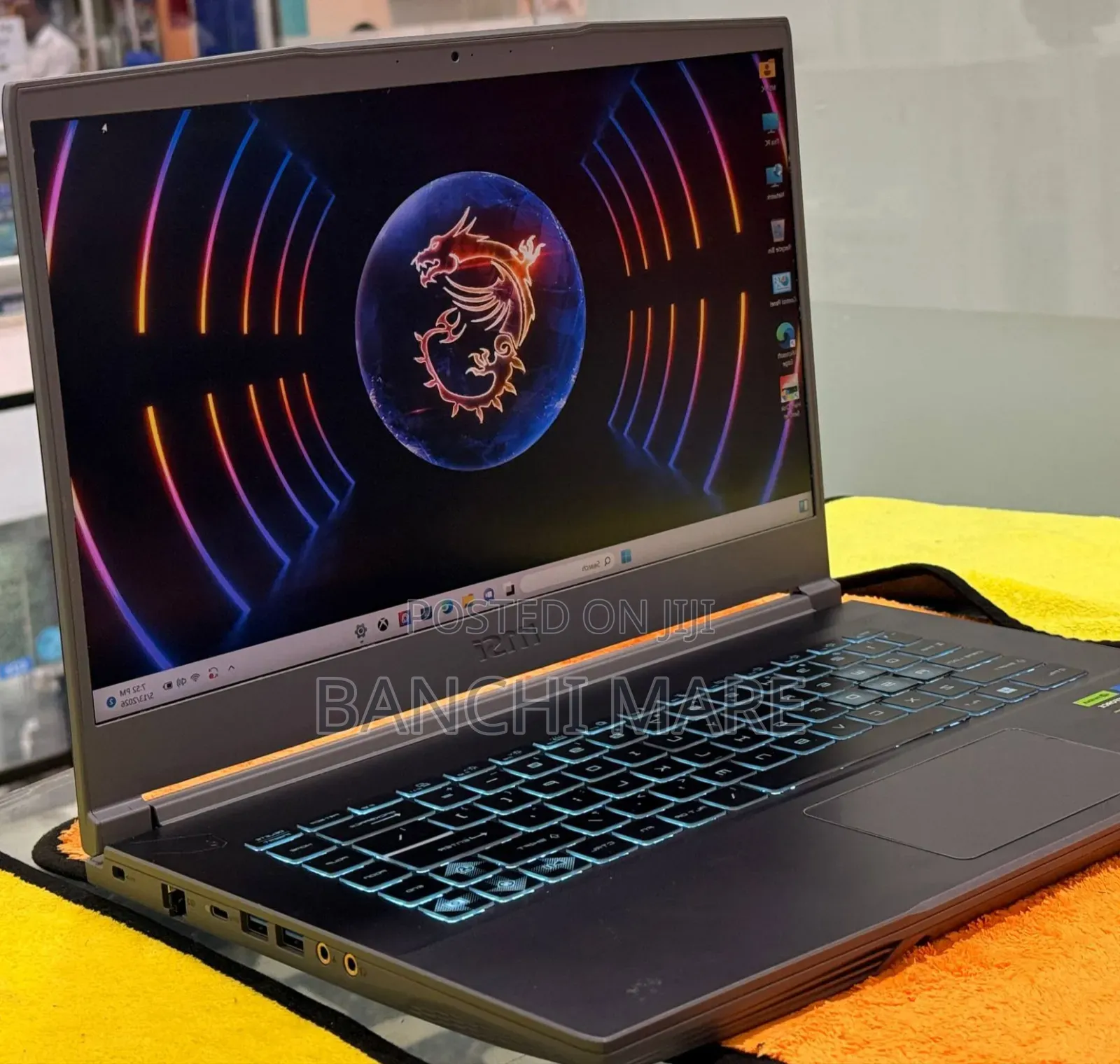New Laptop MSI GF75 Thin 16GB Intel Core i5 SSD 512GB