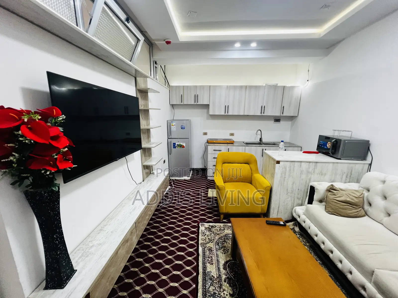 Furnished 1bdrm Apartment in Bole for rent