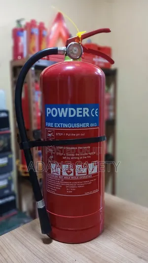 6Kg Powder Fire Extinguisher With Wall Mount哇