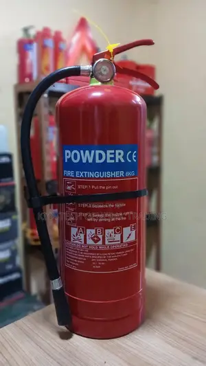 6Kg Powder Fire Extinguisher With Wall Mount哇
