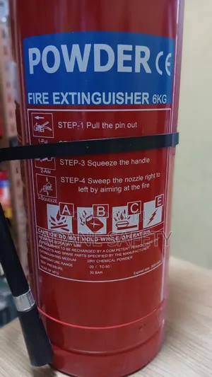 6Kg Powder Fire Extinguisher With Wall Mount哇