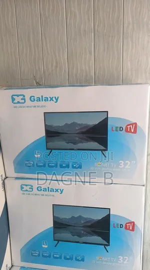 Galaxy 32" Smart Android TV - Double Glass | New 2026 | Original