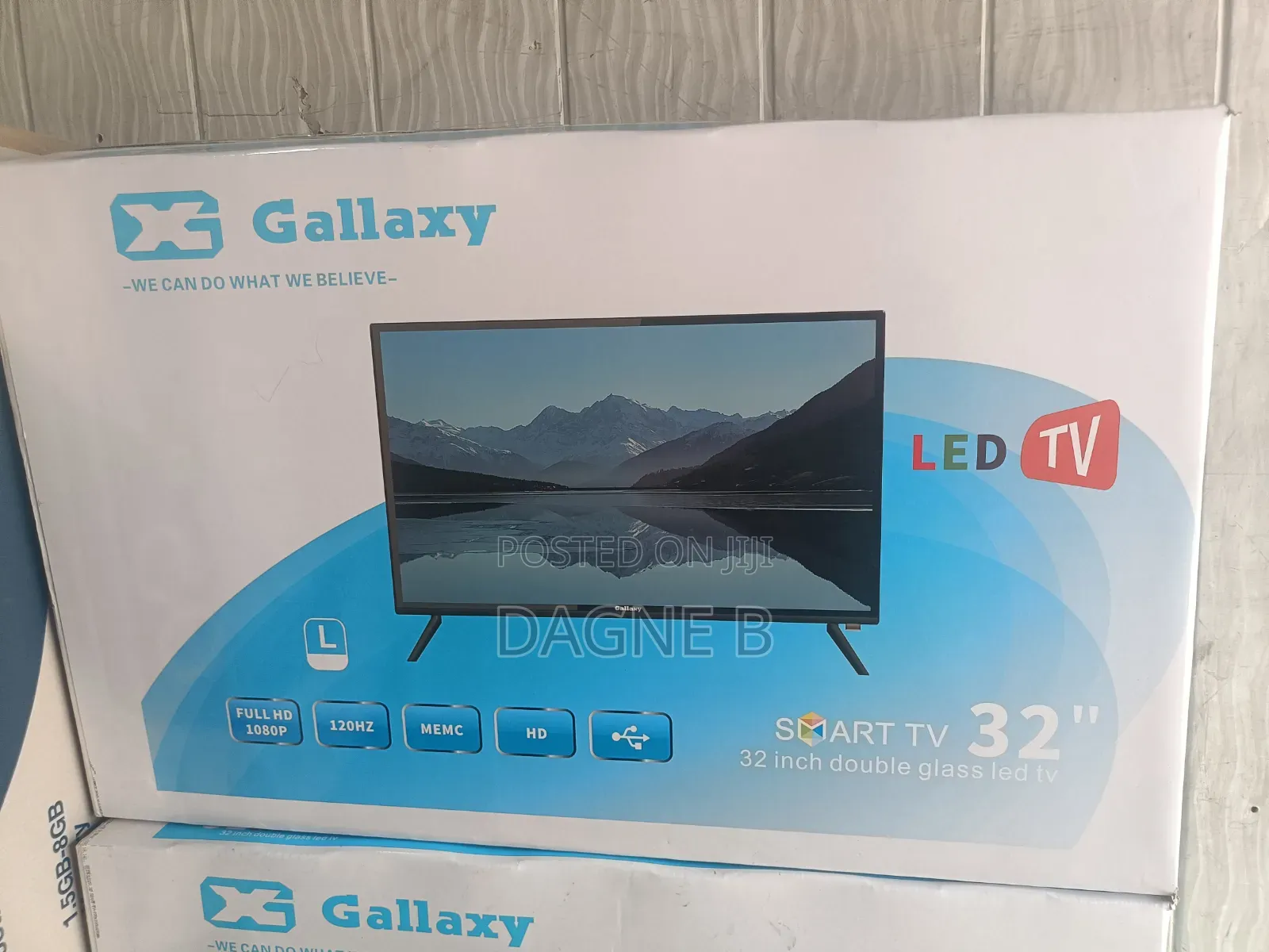 Galaxy 32" Smart Android TV - Double Glass | New 2026 | Original