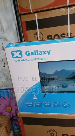 Galaxy 43" Smart Android TV - Double Glass | New 2026 | Original