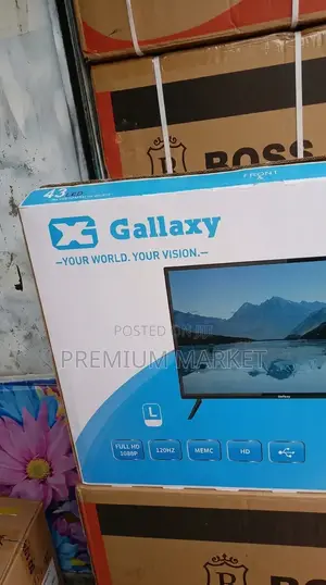Galaxy TV 43 Inch Smart Android -Double Glass | Original ጋላክሲ ቲቪ