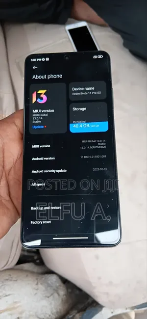 New Realme 11 Pro 128 GB White