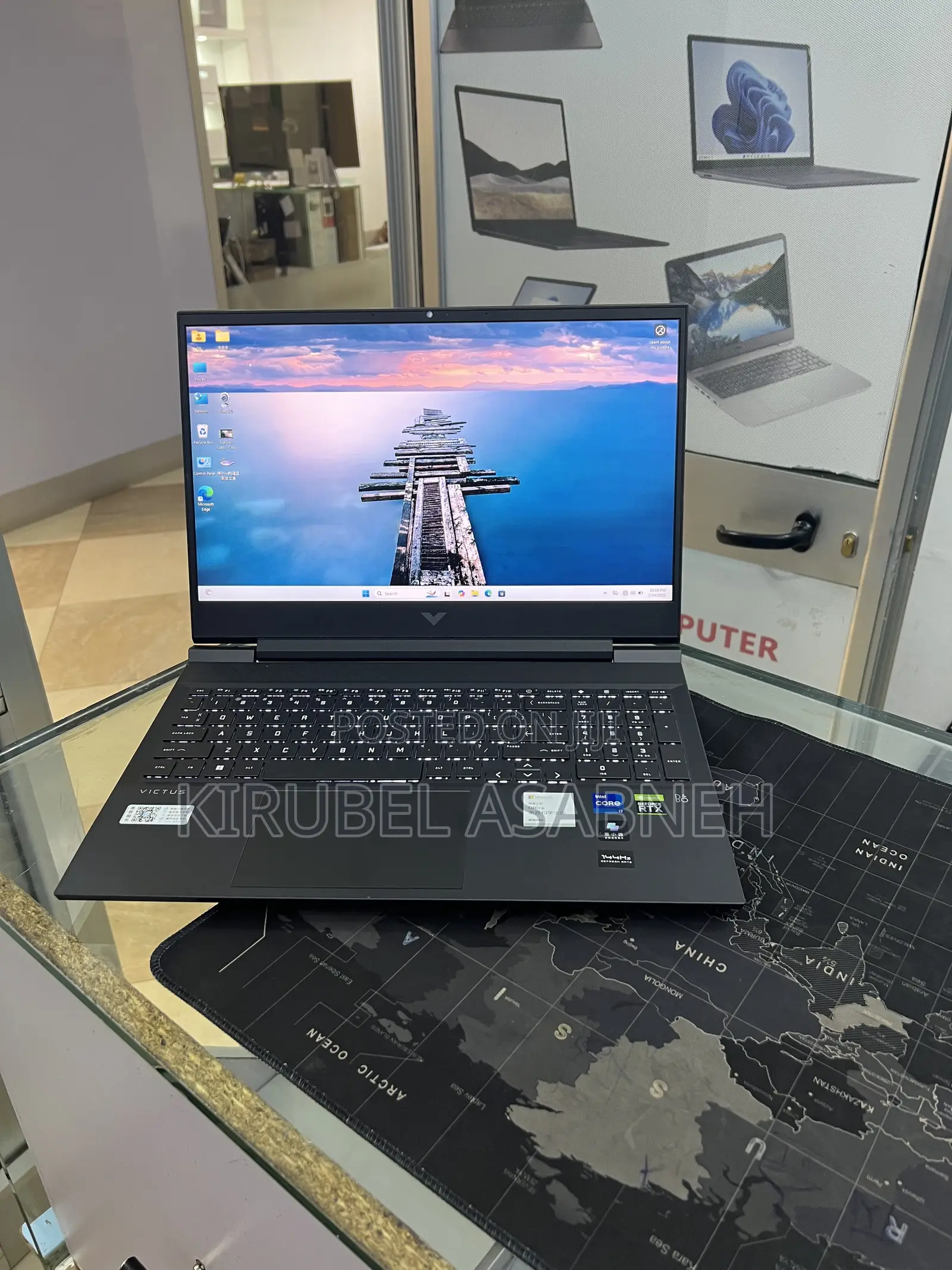 New Laptop HP Victus 15 16GB Intel Core i7 SSD 512GB