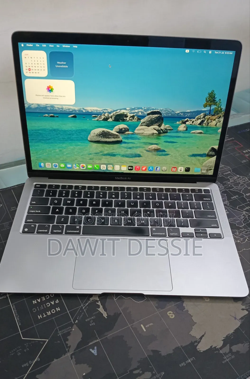 New Laptop Apple MacBook Air 2020 M1 16GB Apple M1 SSD 512GB