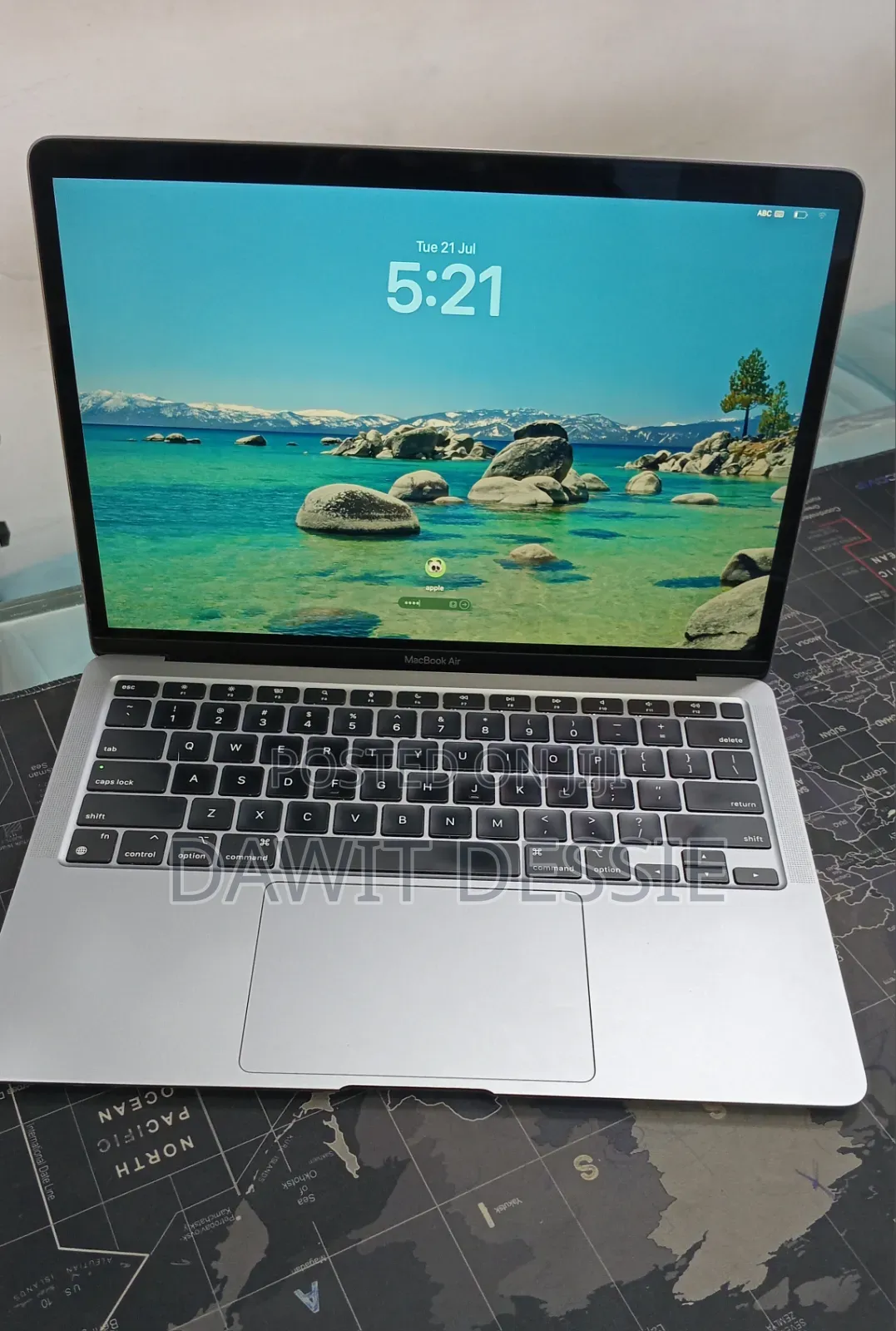 New Laptop Apple MacBook Air 2020 M1 16GB Apple M1 SSD 512GB