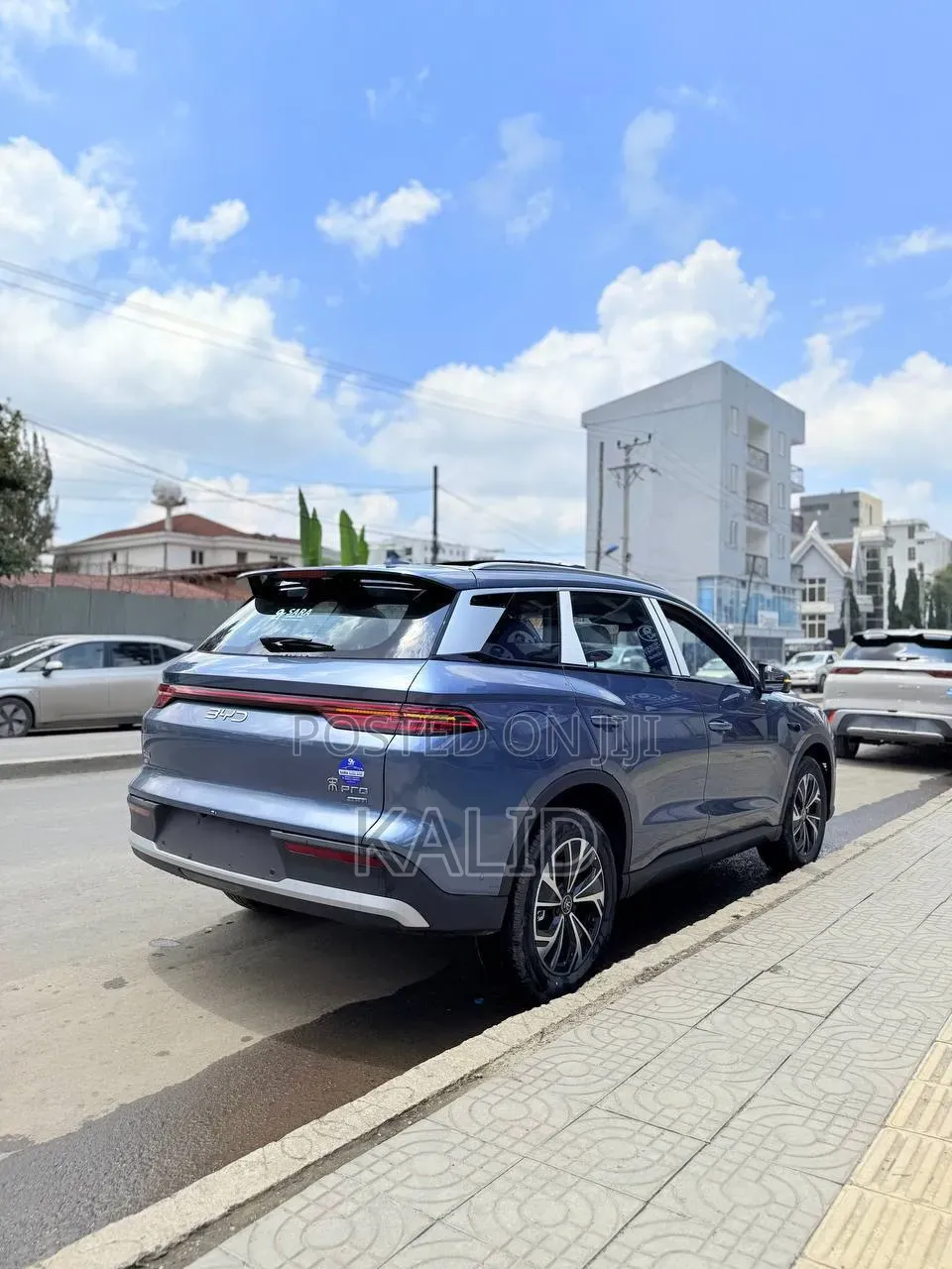 New BYD Song Plus 2025 Blue