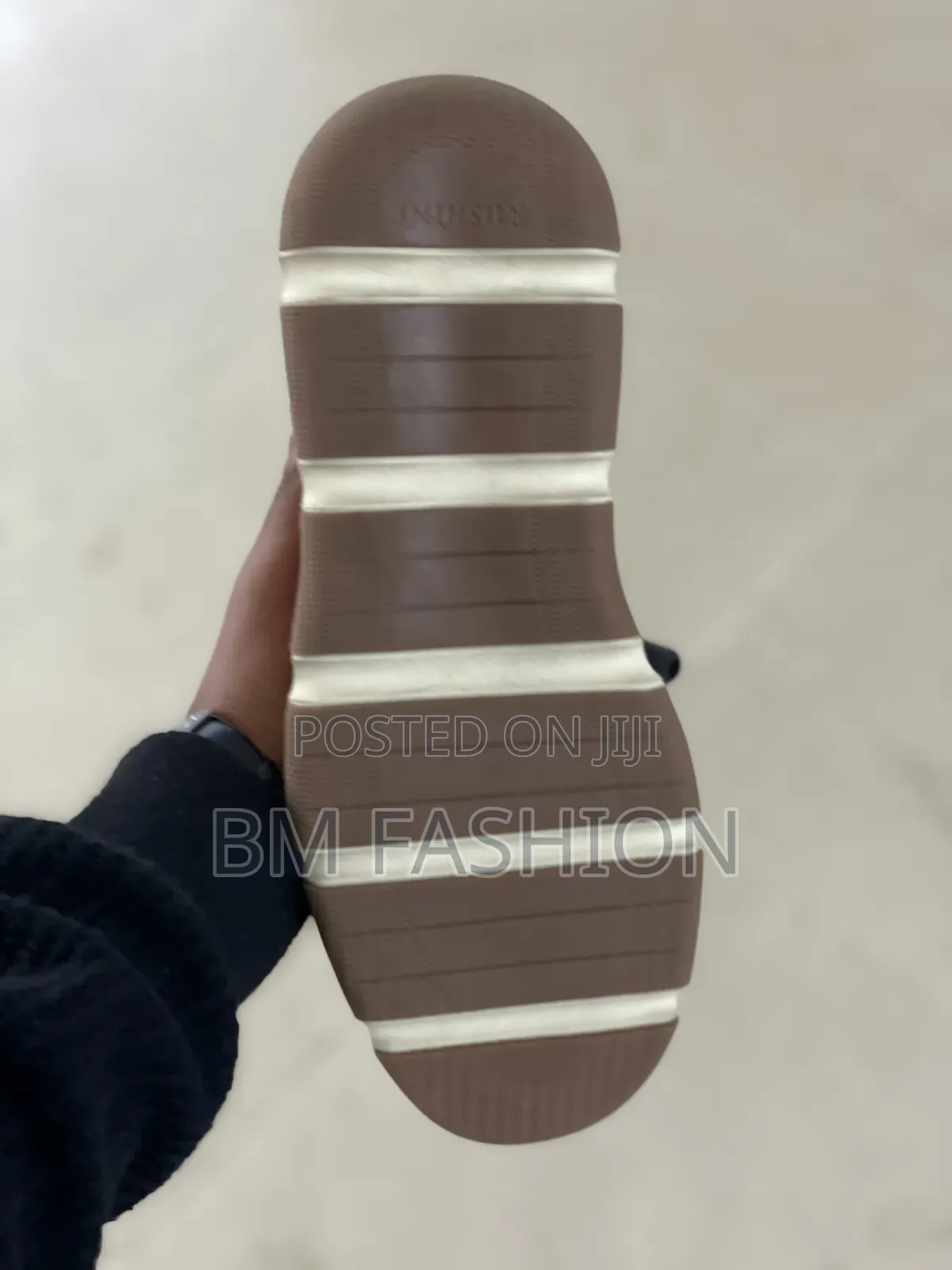 Brown Leather Men's Sneakers