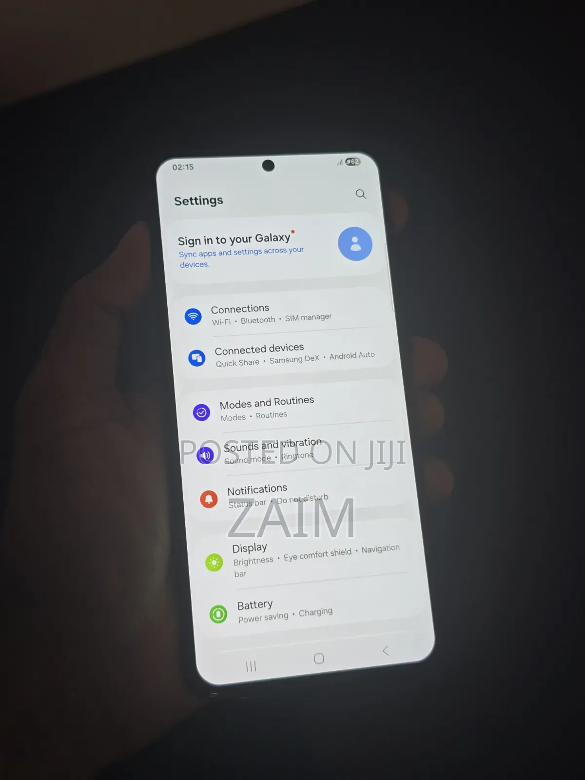 New Samsung Galaxy S21+ 5G 256 GB Black