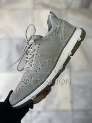 Suede Hybrid Brouge Sneakers