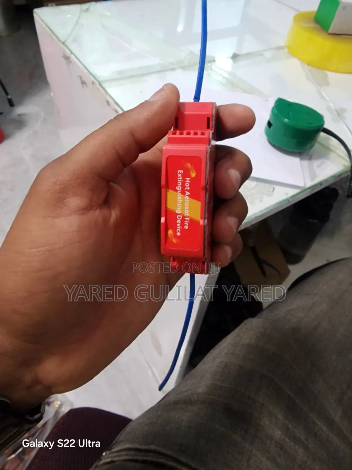 Hot Aerosol Fire Extinguishing Device QRR0.01G for Electrical Board (