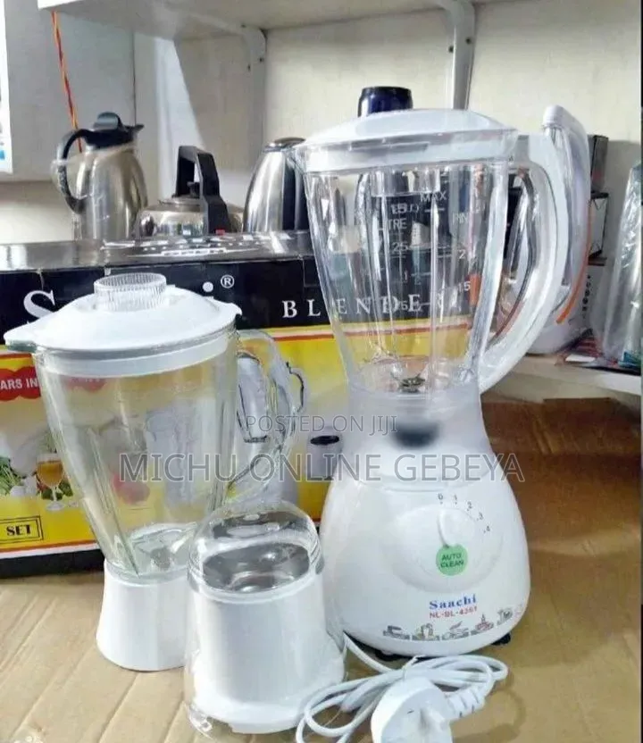 Saachi Blender 3 in 1 የጅስ መፍጫ/ Free Delivery