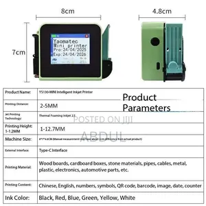 Small Handheld Ink-Jet Printer