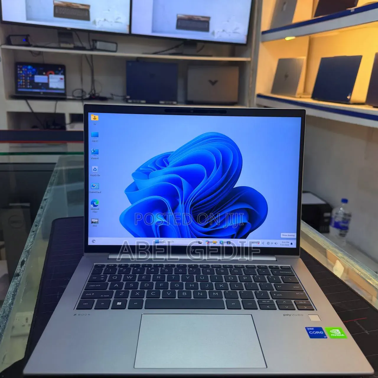 New Laptop HP ZBook 14 16GB Intel Core i7 SSD 512GB