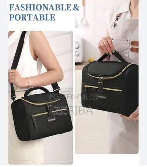 Lunch Bag Features a Quilted