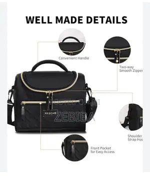 Lunch Bag Features a Quilted