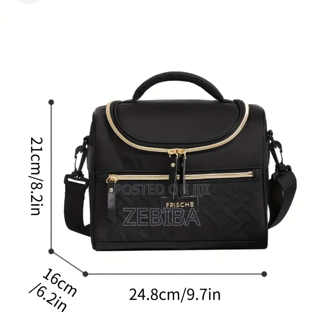 Lunch Bag Features a Quilted
