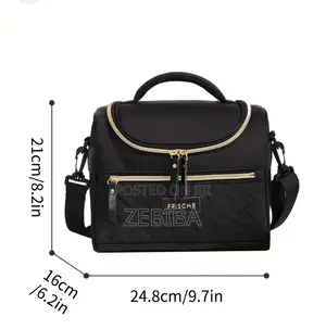 Lunch Bag Features a Quilted