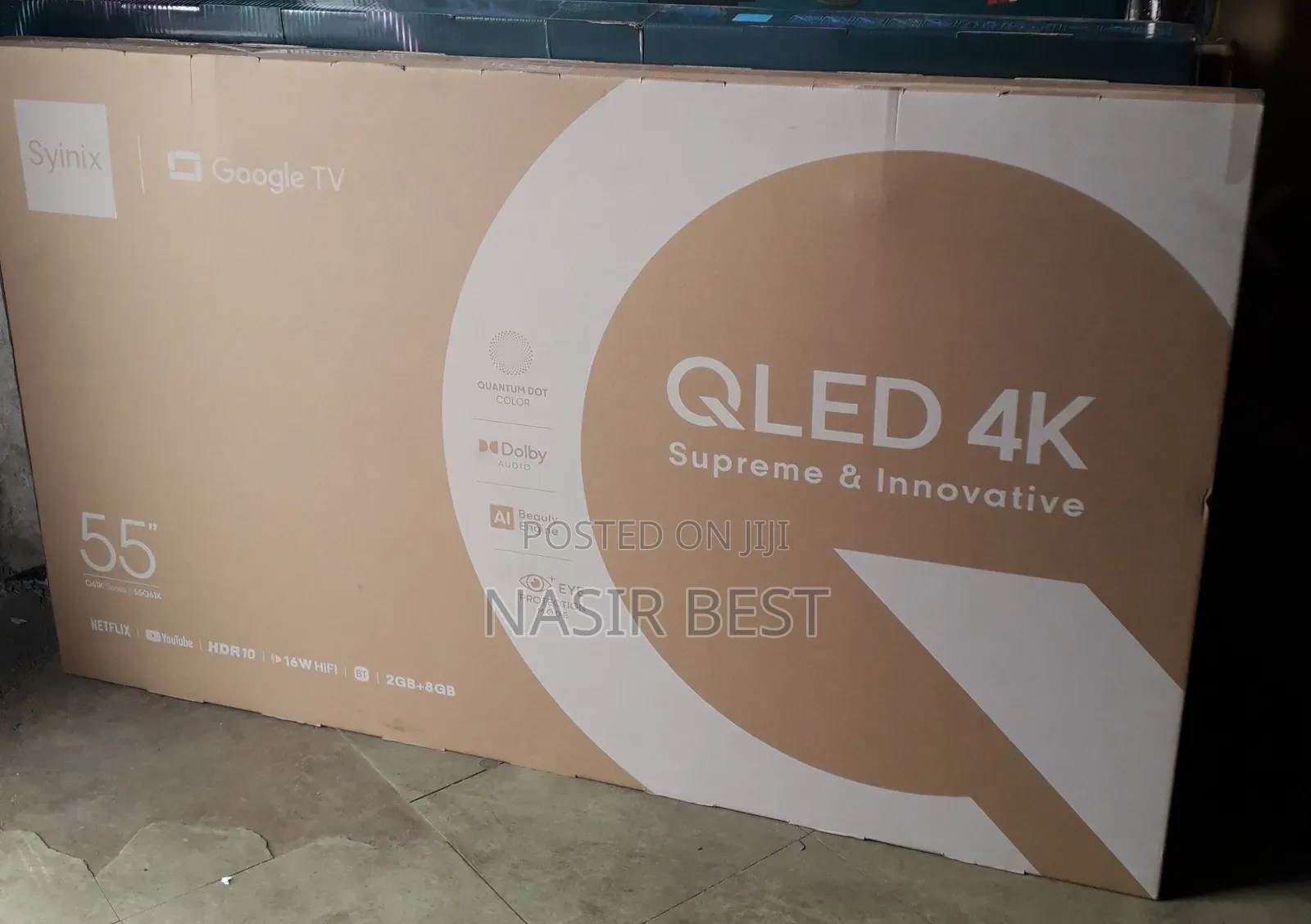 Synix 55 Inch QLED TV