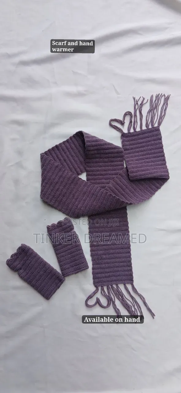Scarf and Hand Warmer