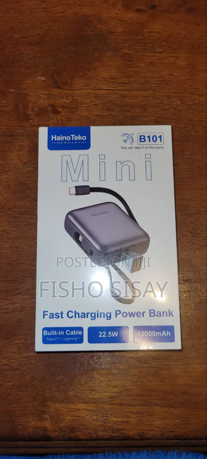 Haino Teko 10,000 mAh Powerbank
