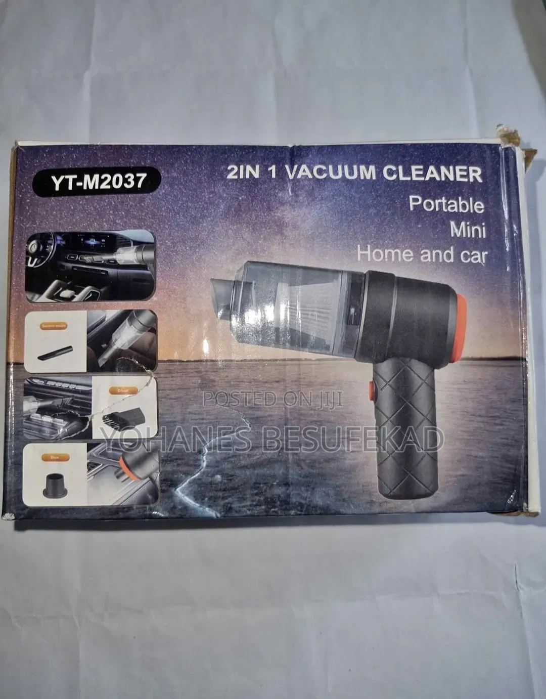 2-in-1 Mini Vacuum Cleaner