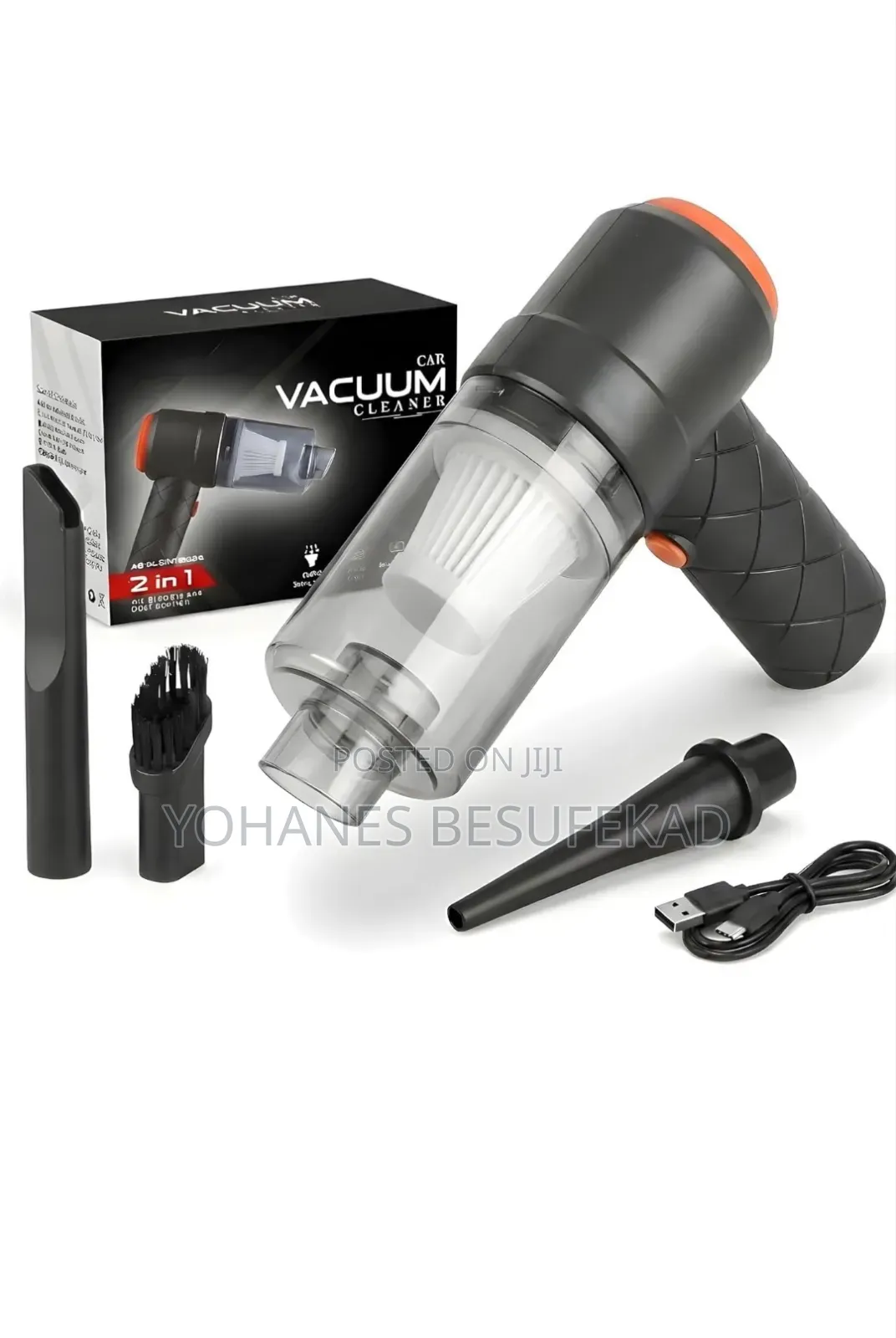 2-in-1 Mini Vacuum Cleaner
