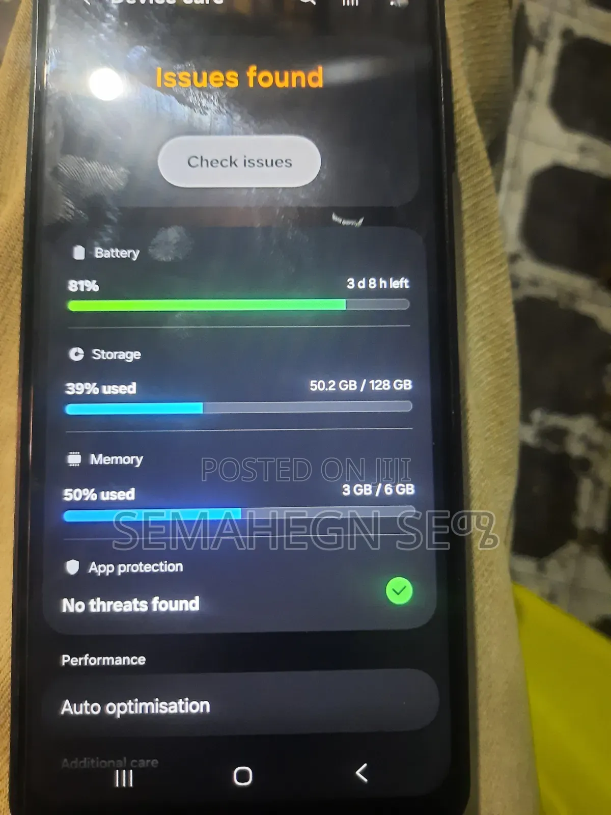 New Samsung Galaxy A06 128 GB Black