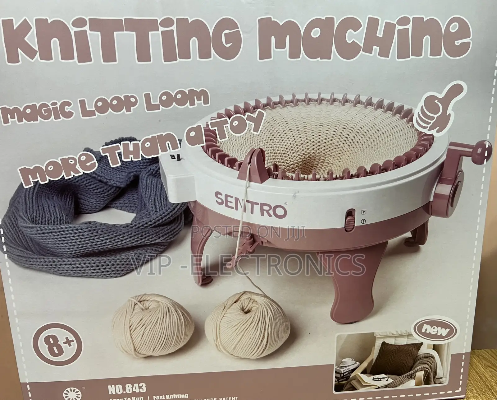 SENTRO Knitting Machine No 843 – Magi Fast Knitting Machine (8+ Years)