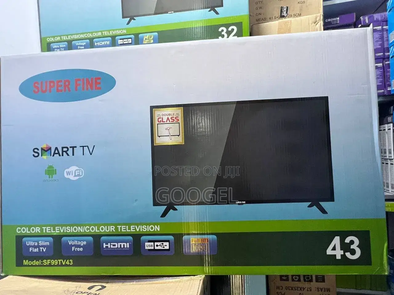 Super Fine 43"inch Ultra Slim Flat TV