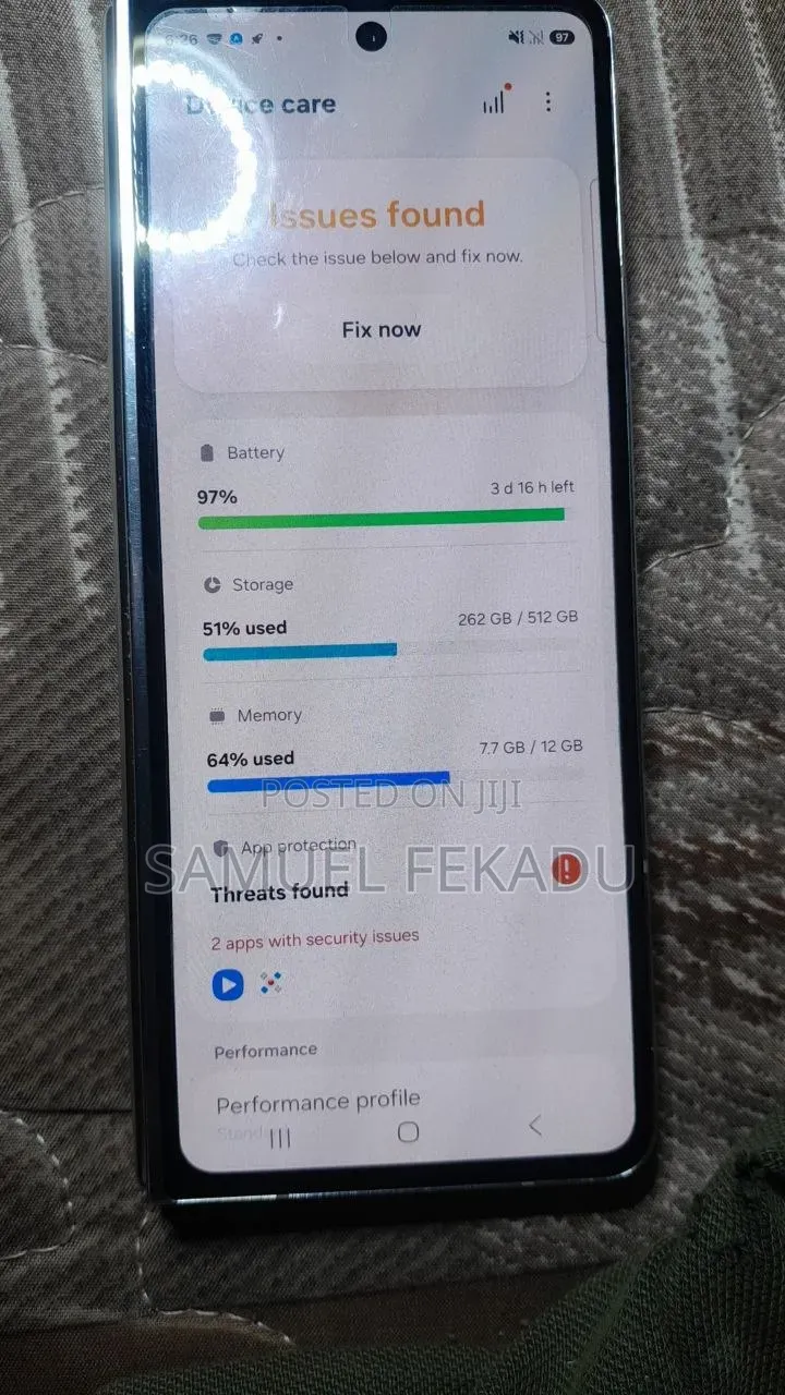 Samsung Galaxy Z Fold 5 512 GB White