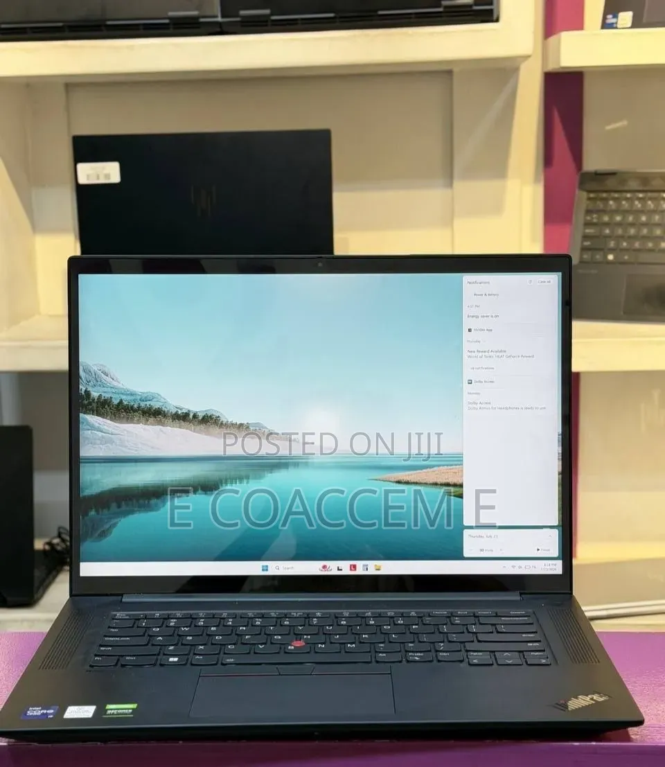 New Laptop Lenovo 64GB Intel Core i9 SSD 1T
