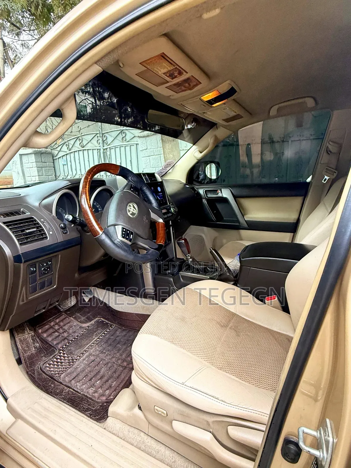 Toyota Land Cruiser 2010 Gold
