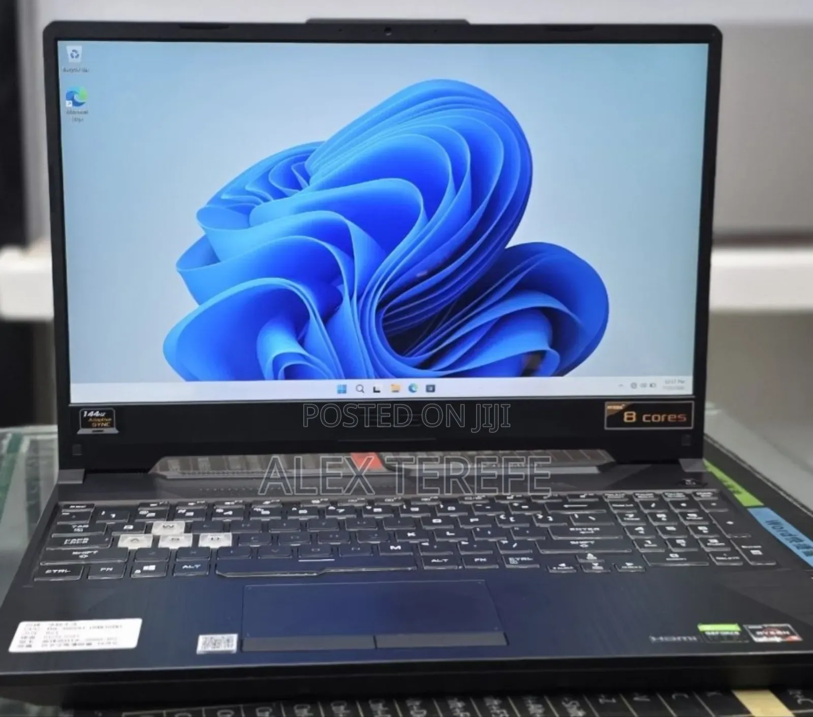 New Laptop Asus TUF Gaming A15 16GB AMD Ryzen 9 SSD 512GB