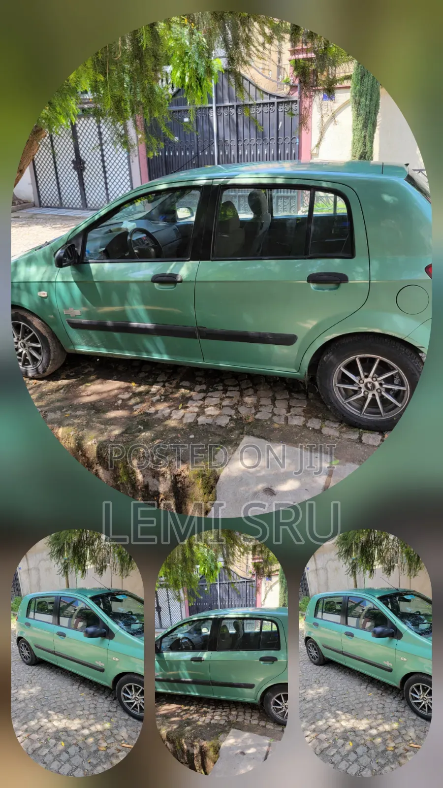 Hyundai Getz 2002 Green
