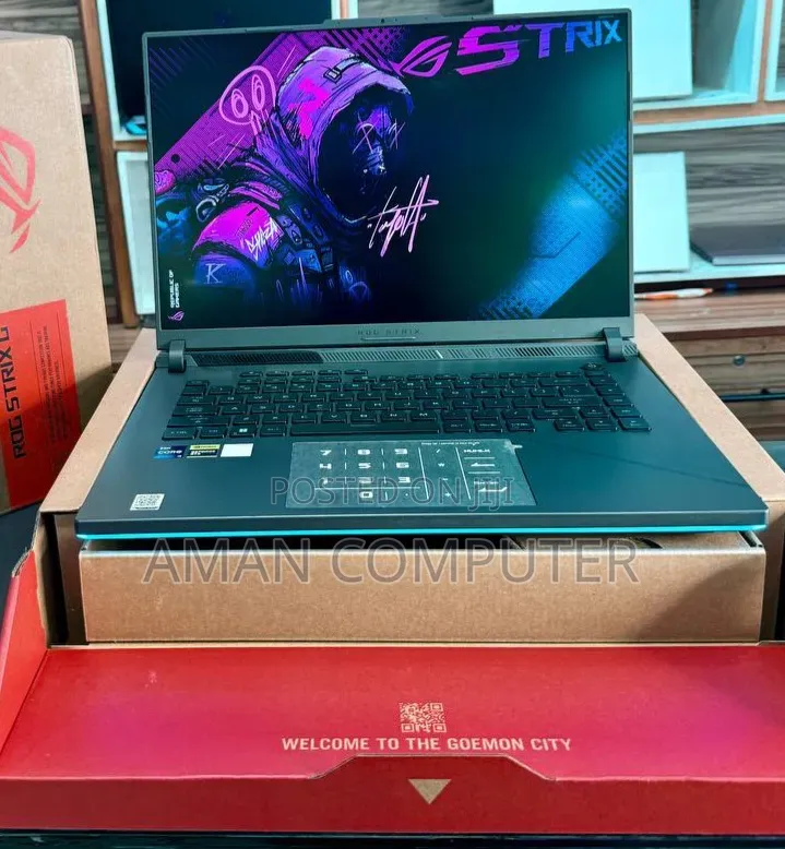 New Laptop Asus ROG Strix G16 G614 16GB Intel Core i9 SSD 1T