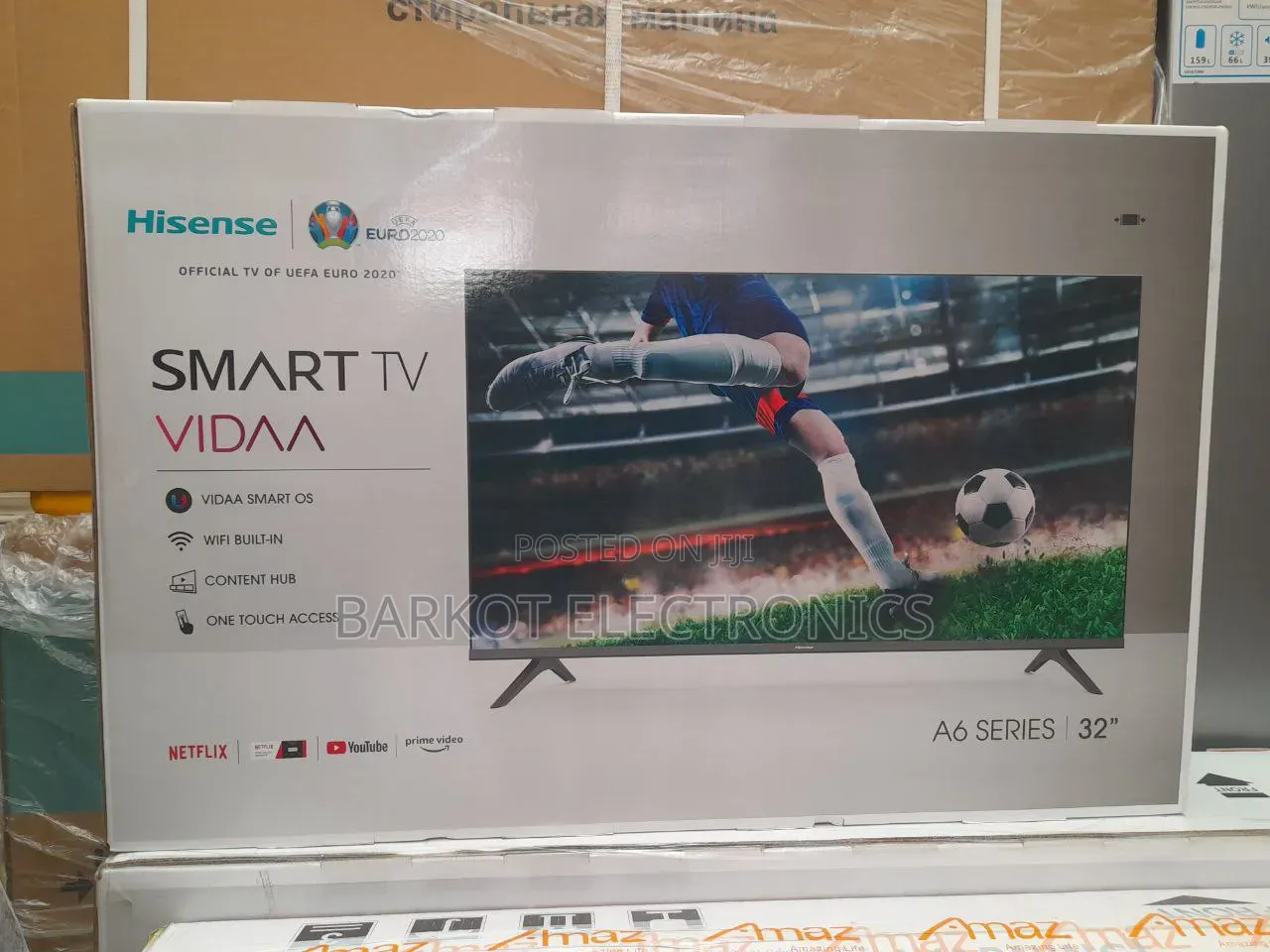 Hisense Smart Led TV 32 Inch Andraid Doubel Gelass 2026 Hifi