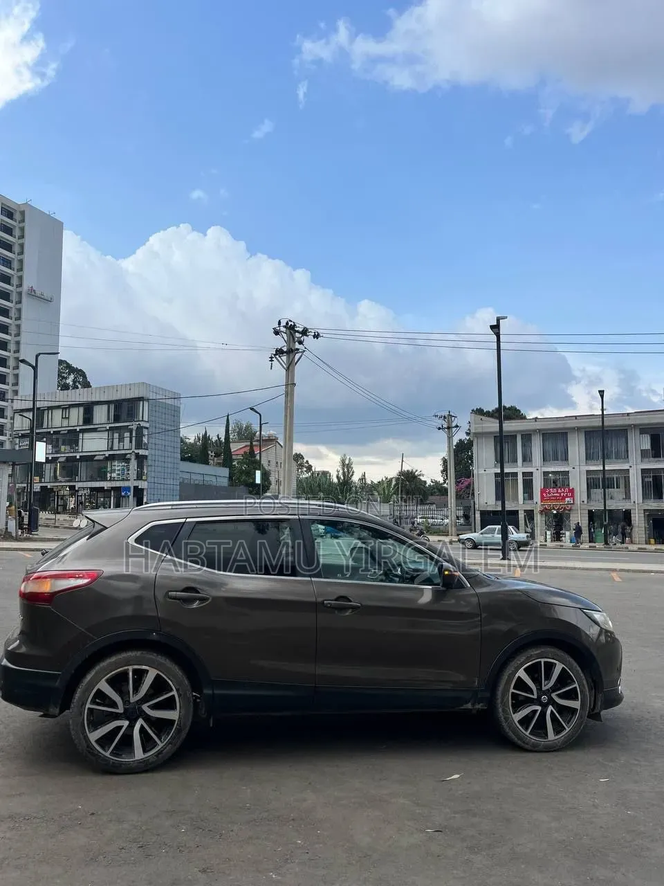 Nissan Qashqai 2017 Brown