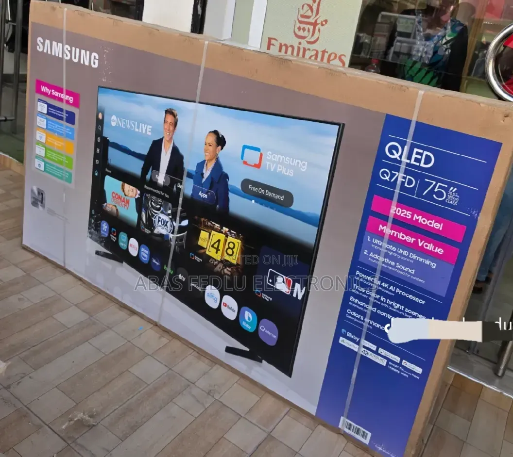 Samsung Smart Qled TV 75 Inche