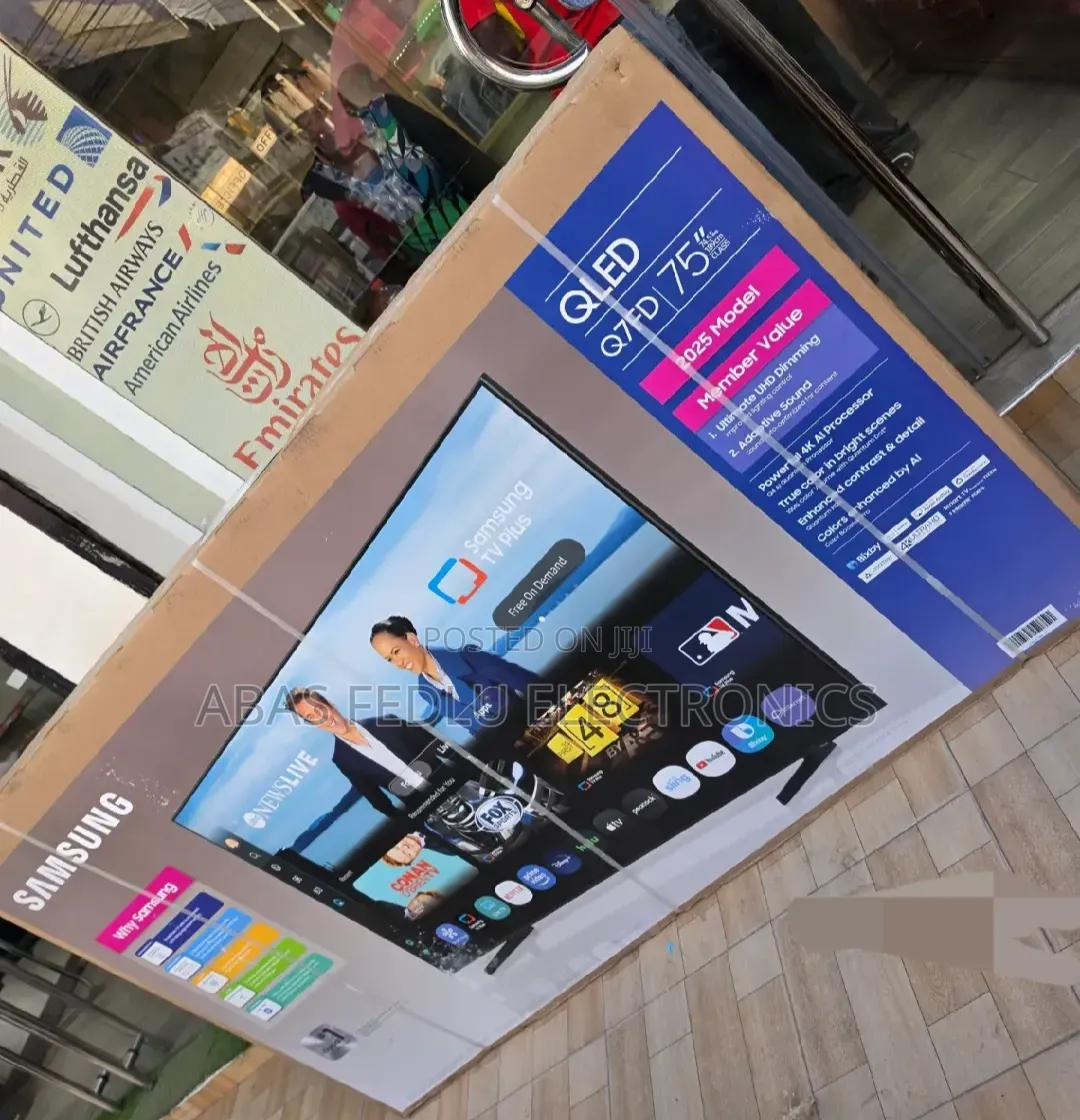 Samsung Smart Qled TV 75 Inche