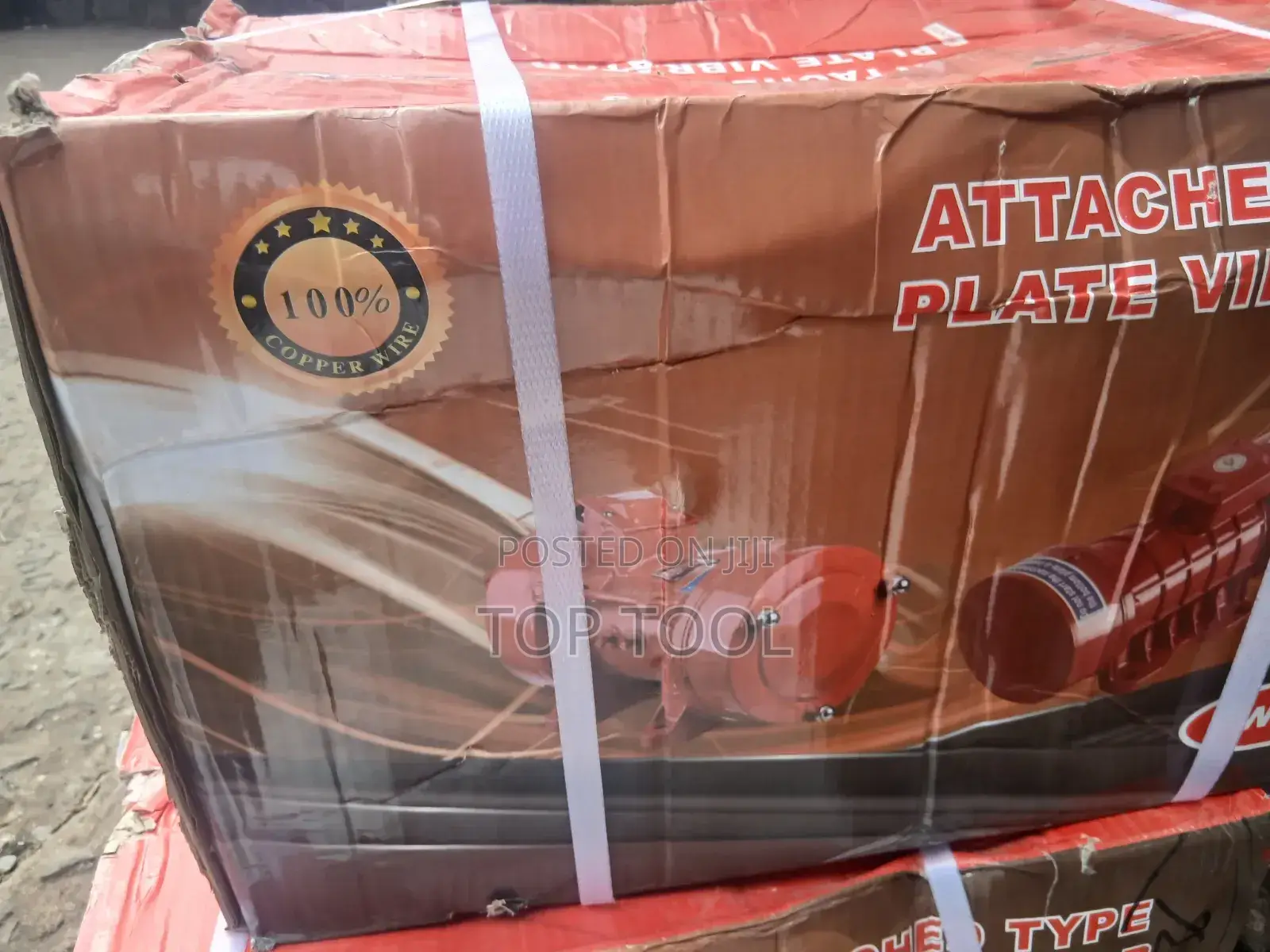 ASA ብራንድ "Attache Type" የኮንክሪት ፕሌት ቫይብሬተር