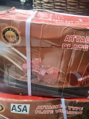 ASA ብራንድ "Attache Type" የኮንክሪት ፕሌት ቫይብሬተር